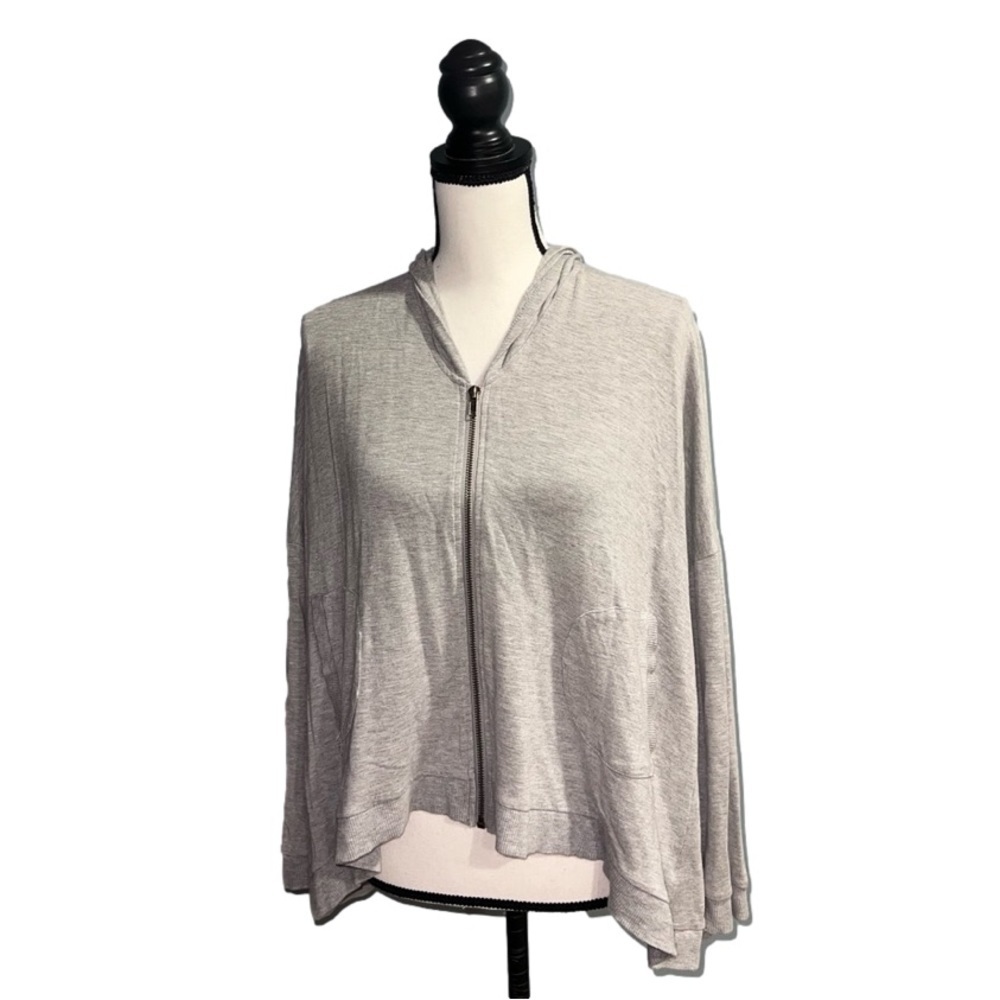 *Jack by BB Dakota- Grey zip up hooded jacket